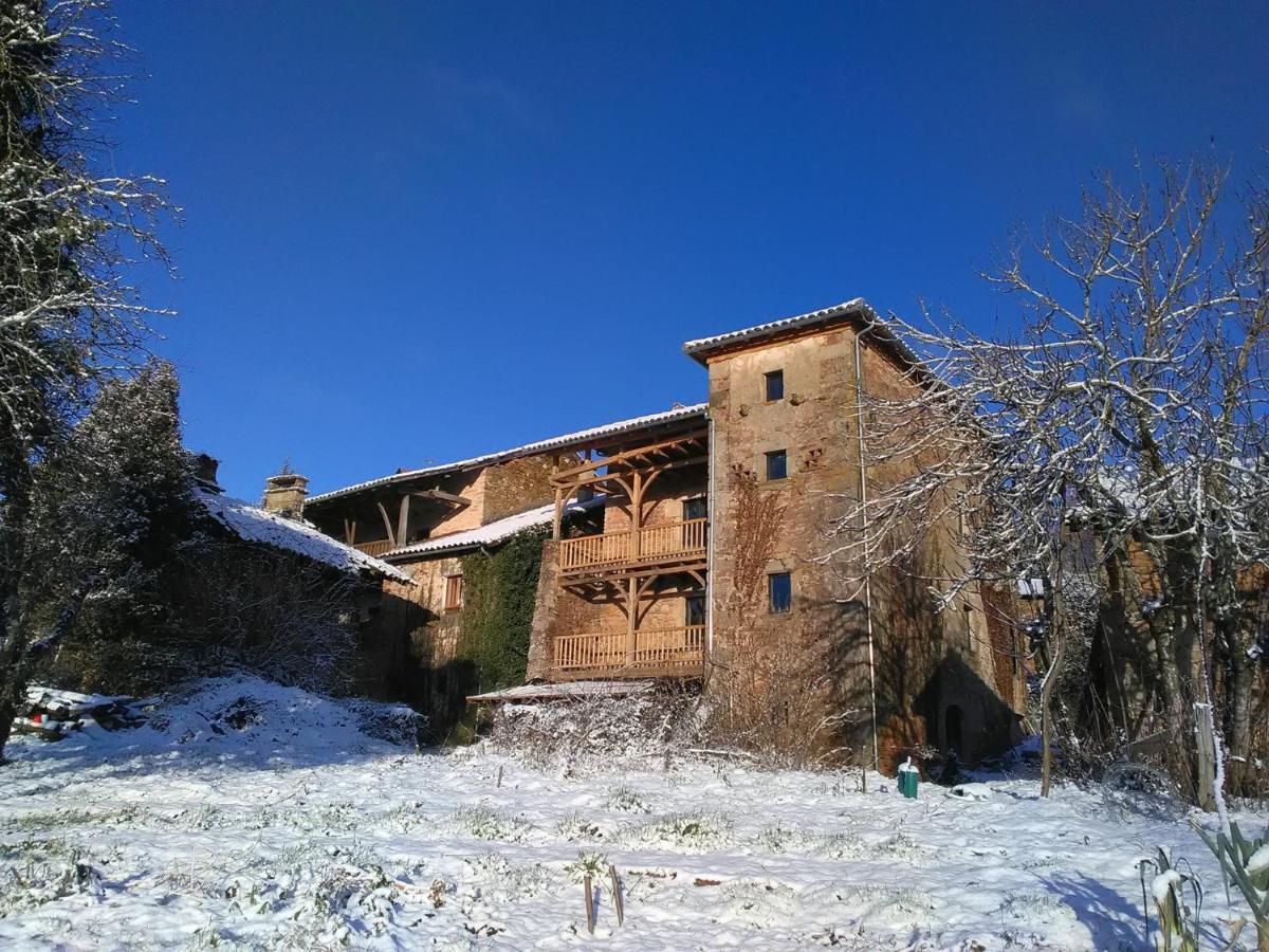 Grande maison de caractère en pierres -superbe vue Saint-Cirgues  Esterno foto